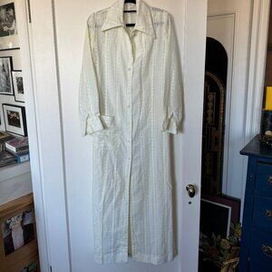 Vintage Pale Yellow Dress